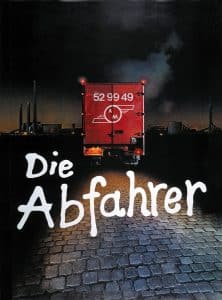 Plakat Die Abfahrer
