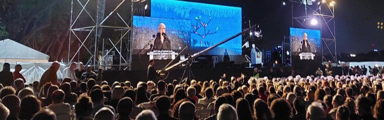 Header Israelisch-Palästinenische Memorial Day Ceremony