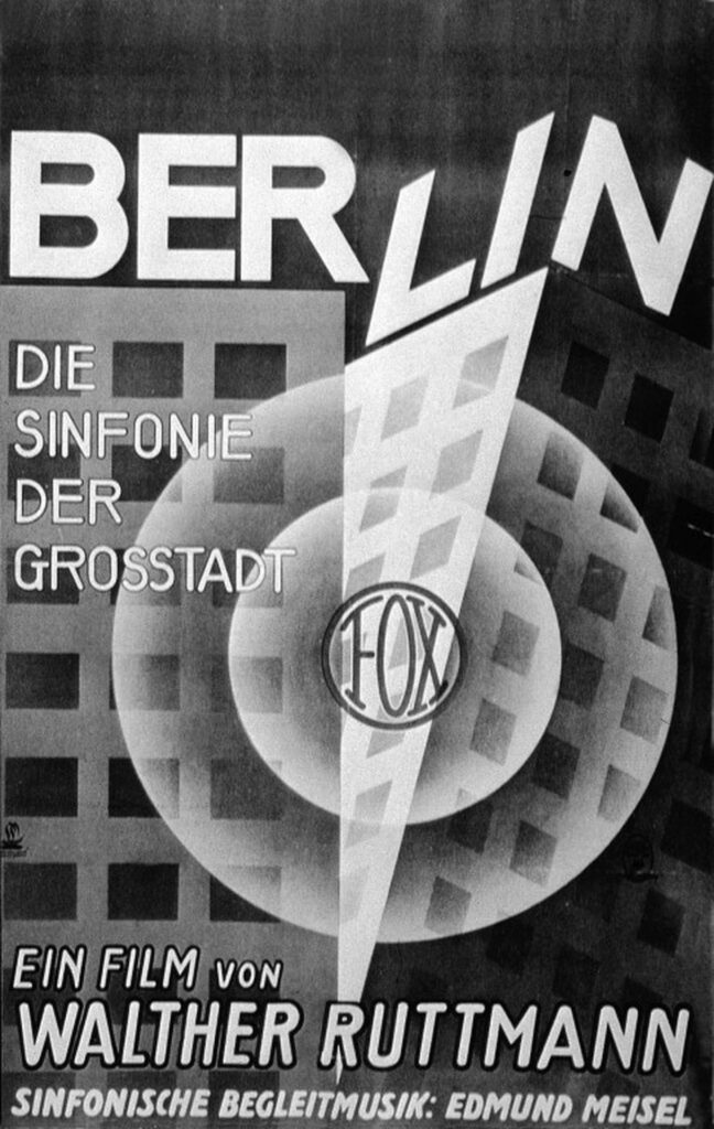 berlin sinfonie - plakat