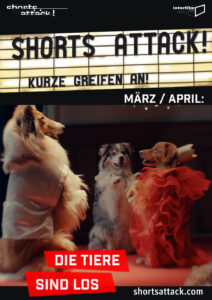 Plakat Header Shorts Attack Die Tiere sind los