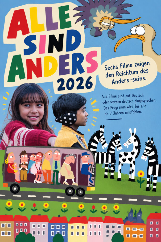 Plakat Alle sind anders 2026