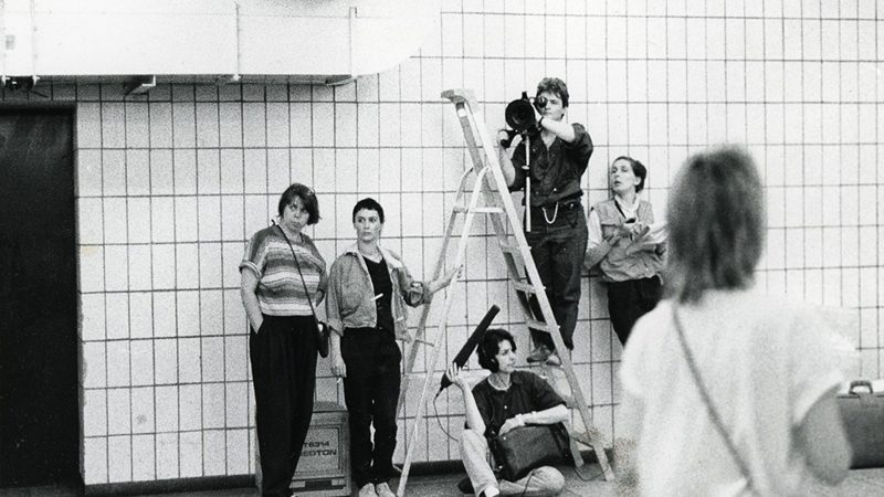 Foto Bahnhof Friedrichstrasse 1990