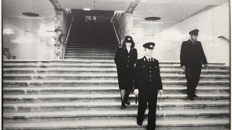 Foto Bahnhof Friedrichstrasse 1990