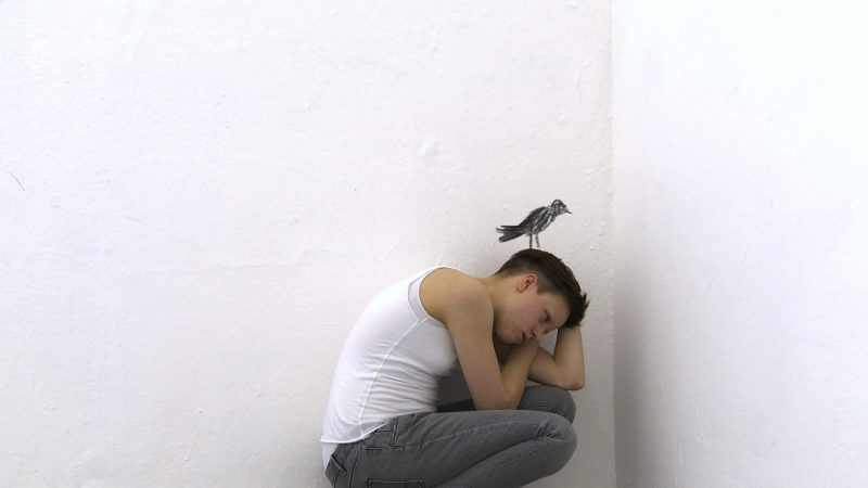 Foto Self Portrait with a Deer