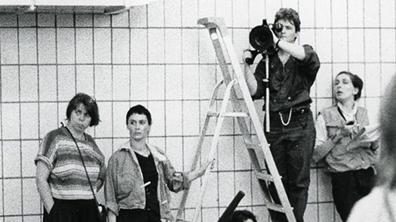 Berlin, Bahnhof Friedrichstrasse 1990 - Foto