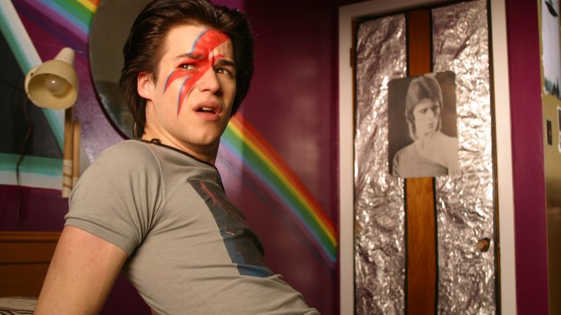 5 Jugendliche im 70er Jahre Look