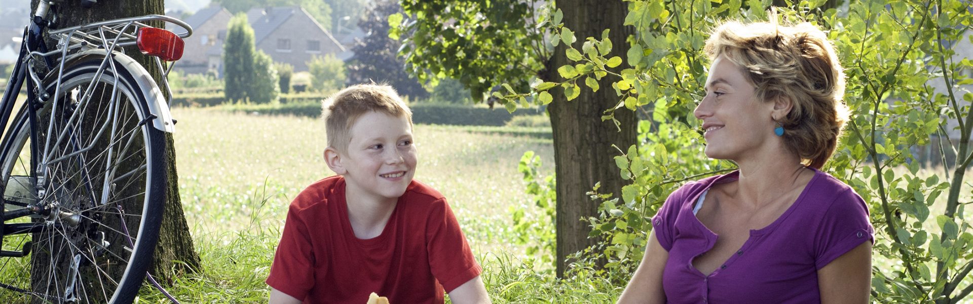 Header Der Junge mit dem Fahrrad